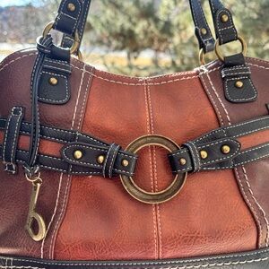b.o.c. NWOT Brown and Black Shoulder Bag